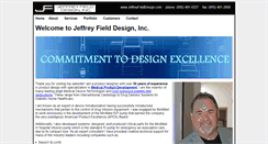 Desktop Screenshot of jeffreyfielddesign.com